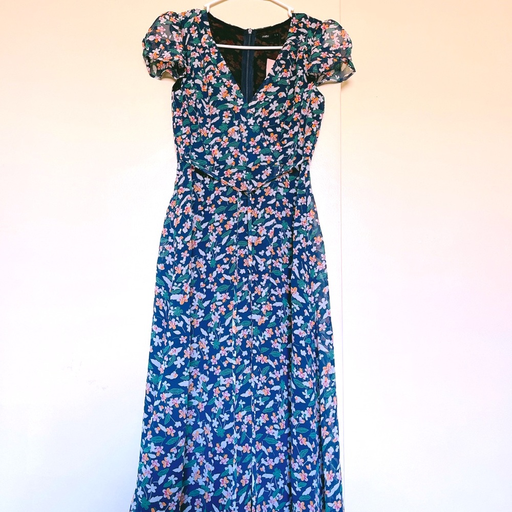 Floral Midi Dress - SOLD